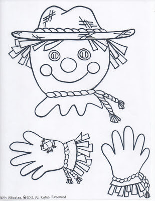 Scarecrow paper holder