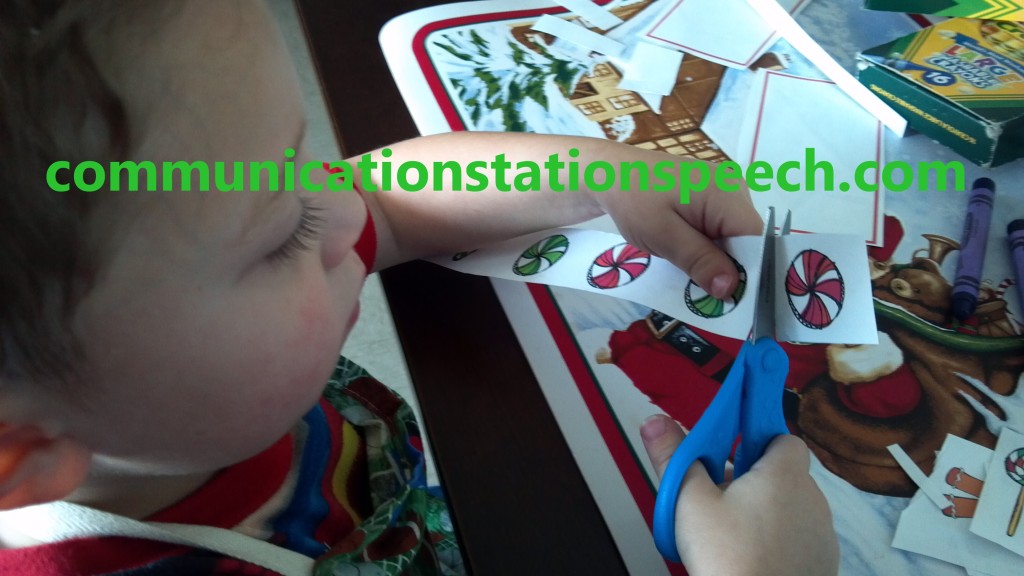 Gingerbread house cutting