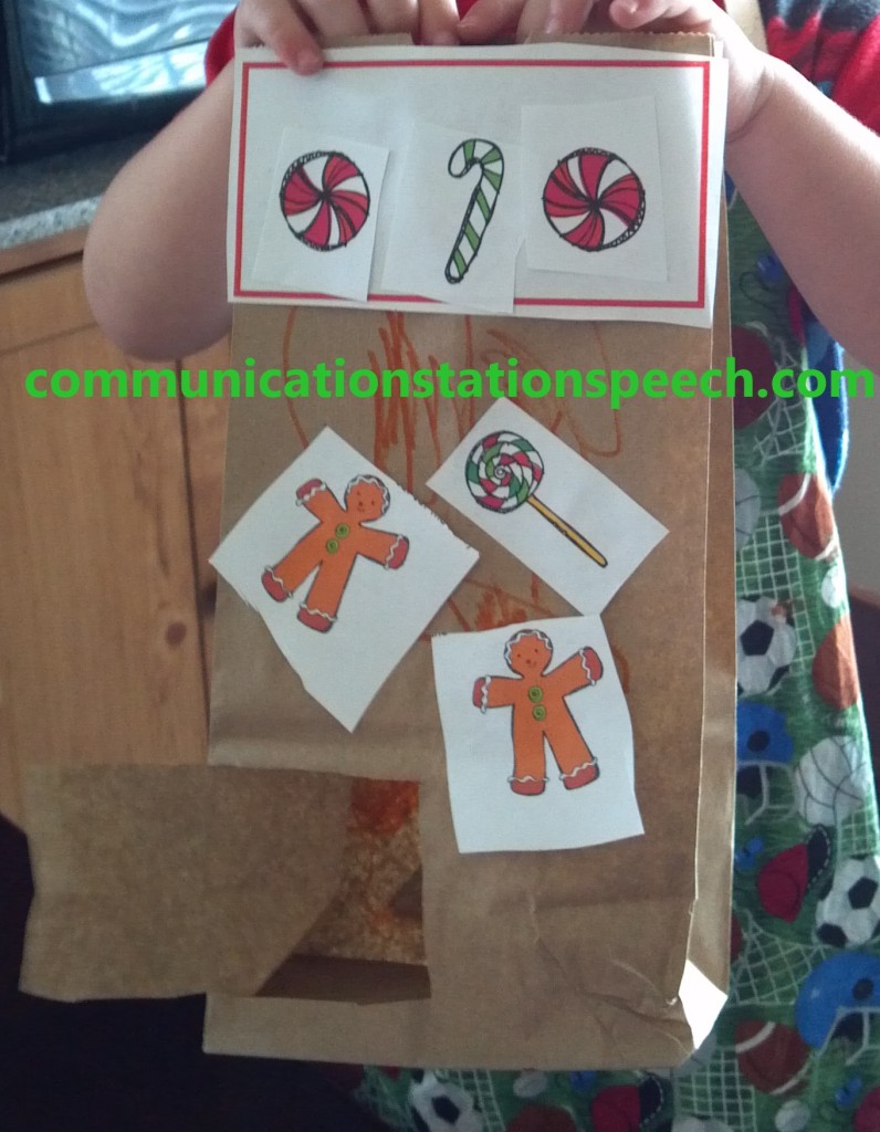 Gingerbread house paperbag